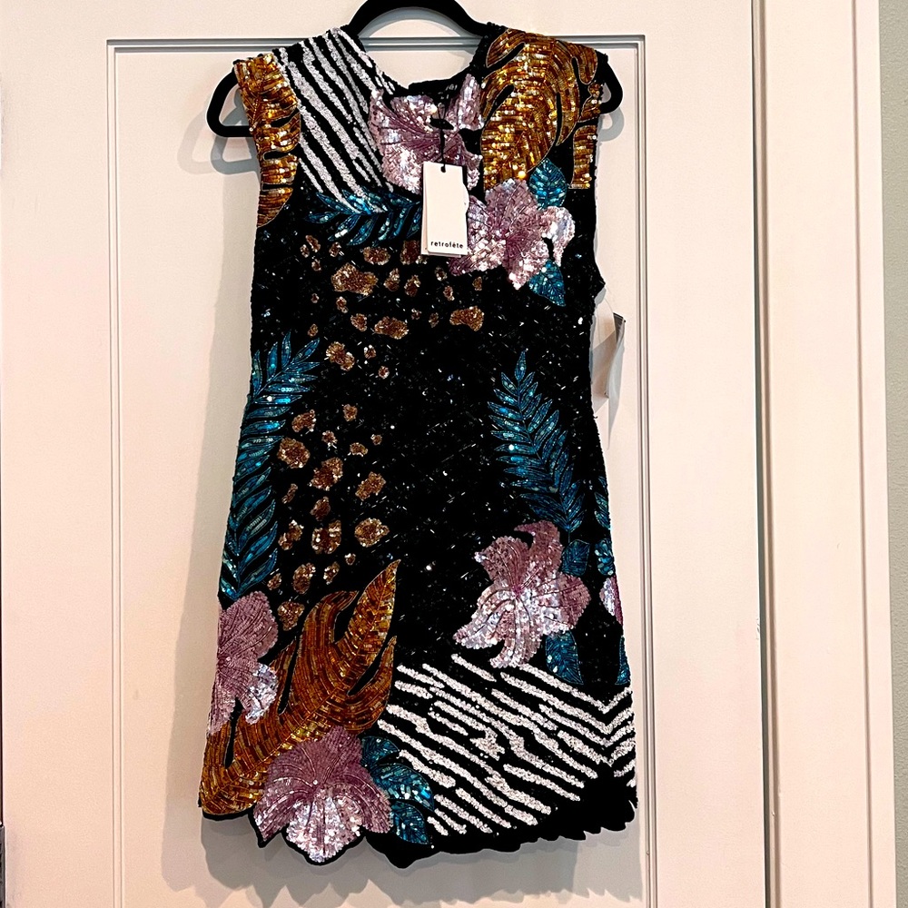 Retrofete Amel Tropical Dress